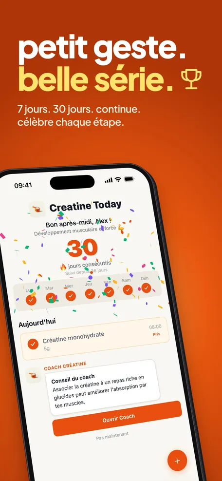 Petite habitude, grande série : des confettis pour 30 jours d'affilée